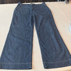 J. Crew Dark Blue Flare Jeans